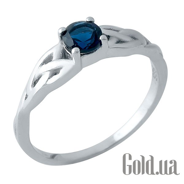 

Женские кольца Fresh Jewelry, Женское серебряное кольцо с синт. сапфиром, 18