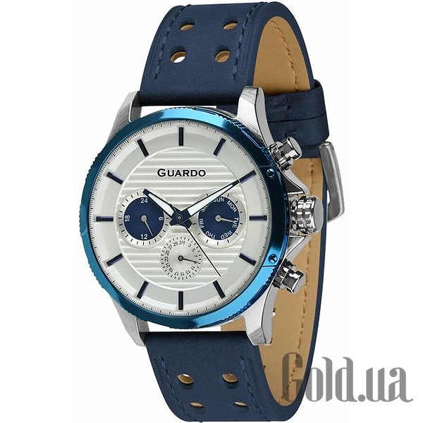 Купити Guardo Чоловічий годинник P011456 SWBl