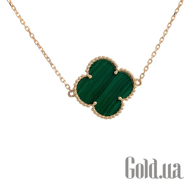 

Колье Fresh Jewelry, Золотое колье с малахитом, 45