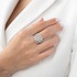 Женское золотое кольцо с бриллиантами - фото 3