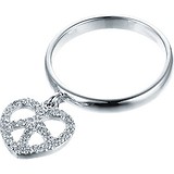 Серебряное кольцо с куб. циркониями, 1668917