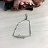 Жіночий Срібний браслет з куб. цирконіями - фото 2