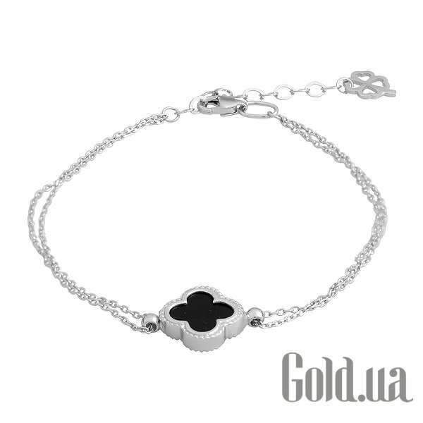 

Браслет Fresh Jewelry, Женский золотой браслет с ониксом, 17
