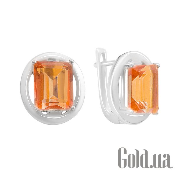 

Серьги Fresh Jewelry, Серебряные серьги с кварцами