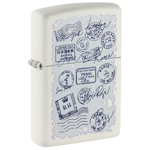 Zippo Зажигалка Stamps Design 46371