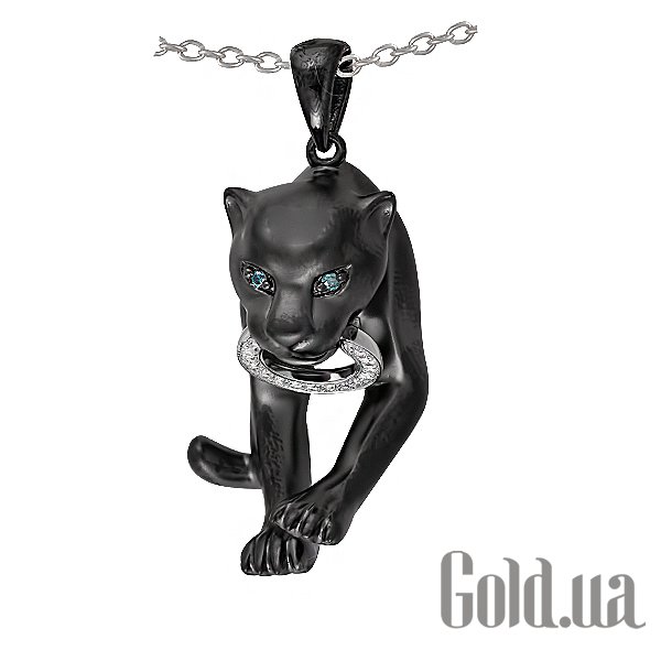 

Женский кулон Lurie Jewelry, Золотой кулон с цепочкой с бриллиантами, 45
