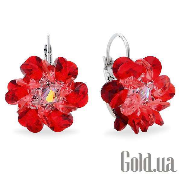 

Серьги Kobi, Стальной, Серьги с кристаллами Swarovski