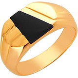Мужское золотое кольцо с ониксом, 1691702