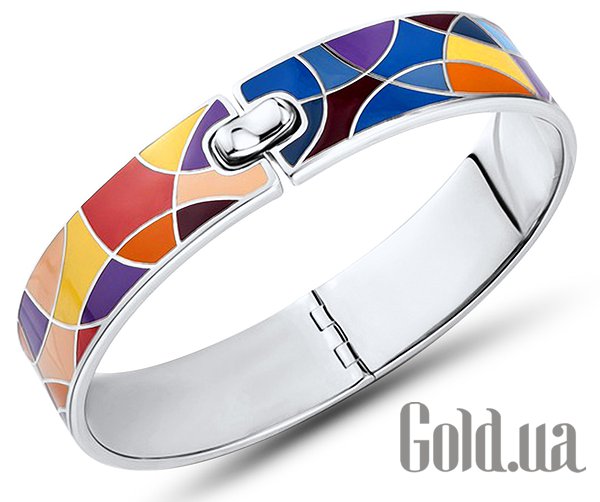 

Браслет Lurie Jewelry, Женский серебряный браслет с эмалью