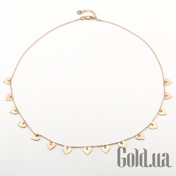 

Колье с сердечком Украина, Золотое колье
