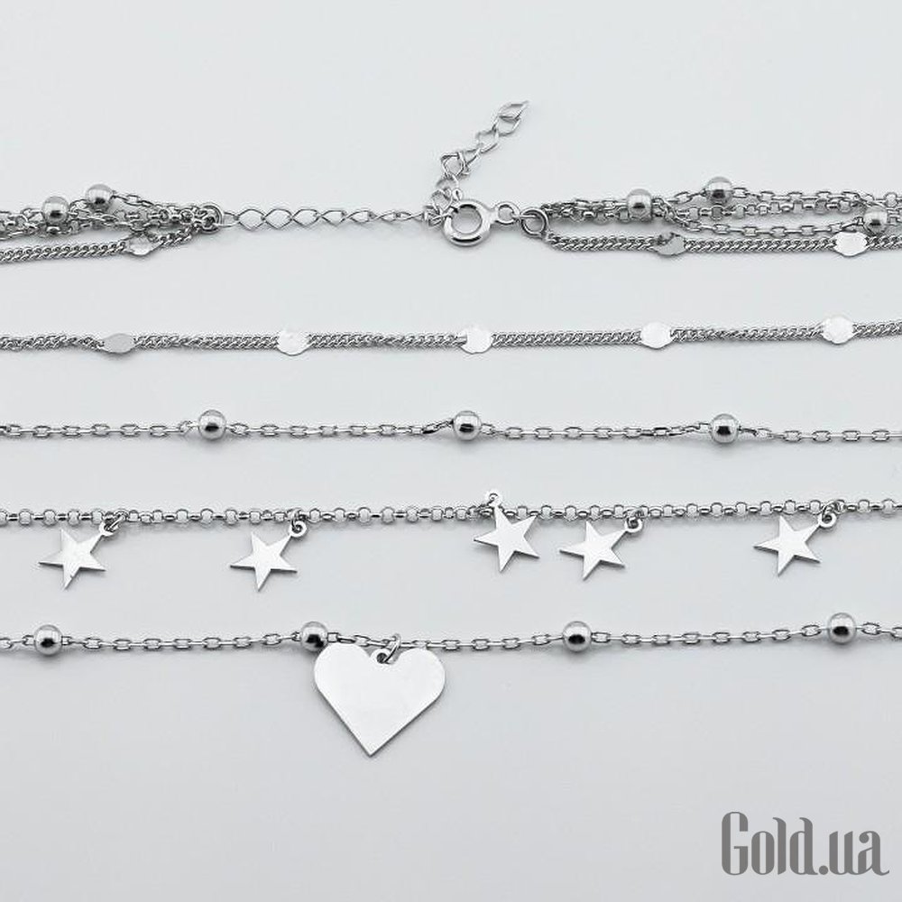 Серебряное колье DIAko14669 – изображение 2