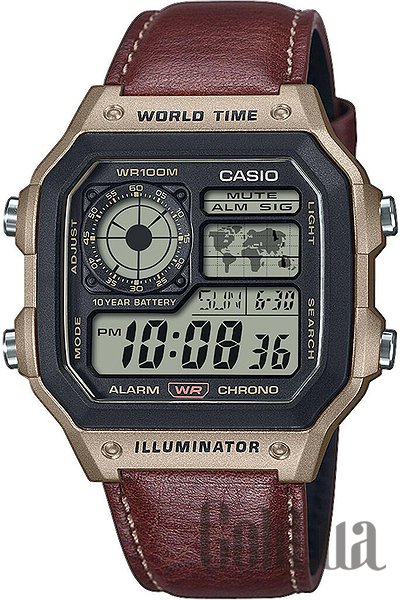 

Японские часы Casio, Мужские часы AE-1200WHL-5AVEF