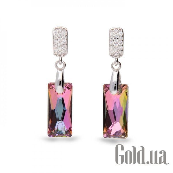 

Серьги с подвесками Spark, Стальной, Серьги с кристаллами Swarovski