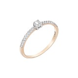 Золотое кольцо с бриллиантами, 1532983