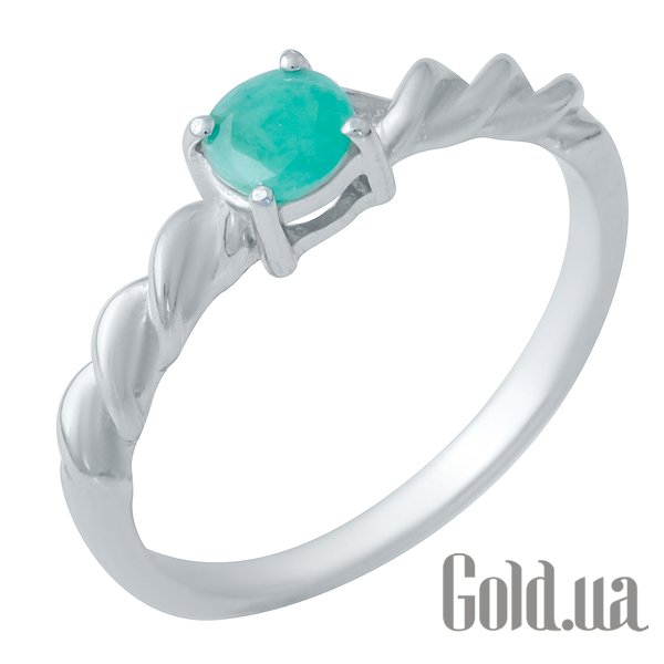 

Женские кольца Fresh Jewelry, Женское серебряное кольцо с изумрудом, 17.5