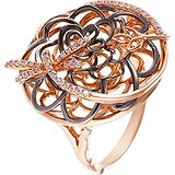 Женское золотое кольцо с бриллиантами, 1654839