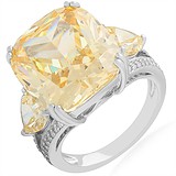 Женское серебряное кольцо с куб. циркониями, 1664823