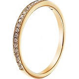 Золотое обручальное кольцо с бриллиантами, 1673271