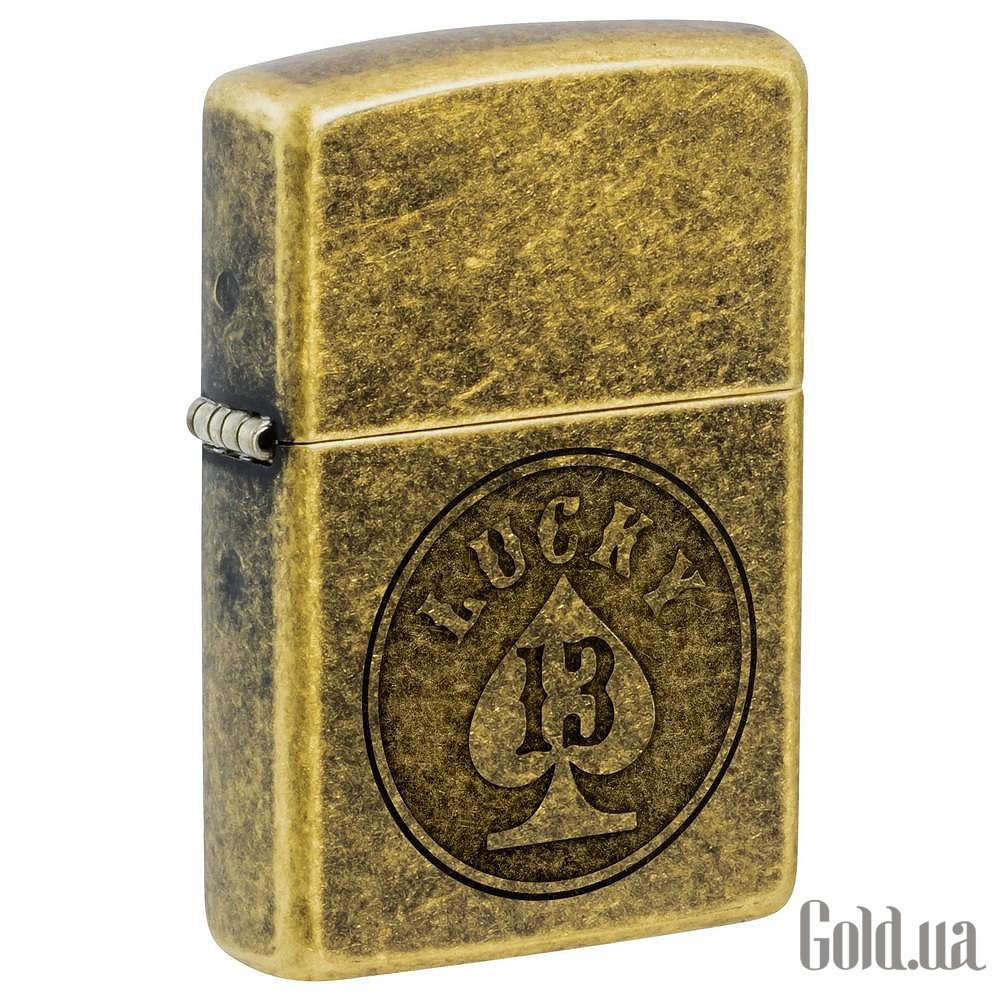 Zippo Зажигалка Lucky 13 Design 47148 47148