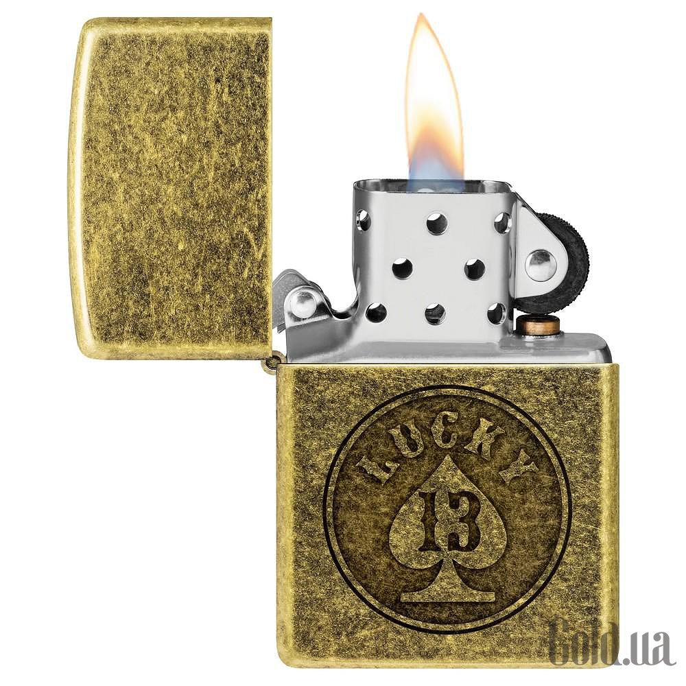 Zippo Зажигалка Lucky 13 Design 47148 47148 – изображение 3