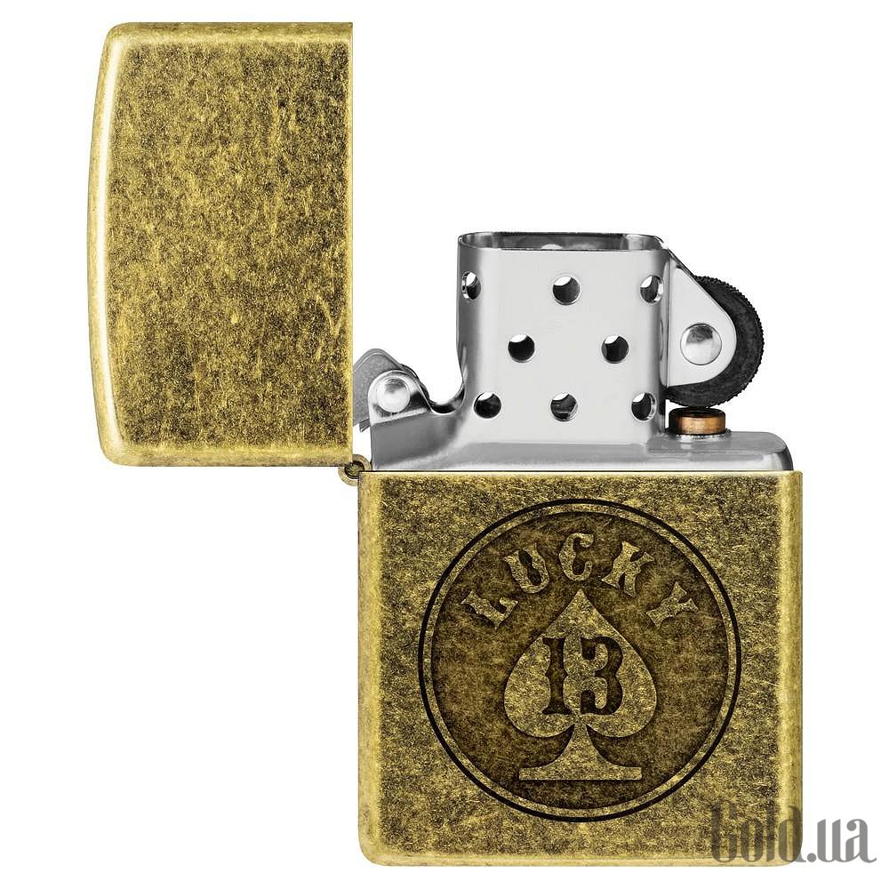 Zippo Зажигалка Lucky 13 Design 47148 47148 – изображение 4