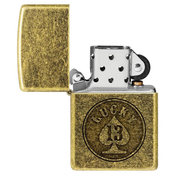 Zippo Зажигалка Lucky 13 Design 47148 47148 – изображение 4