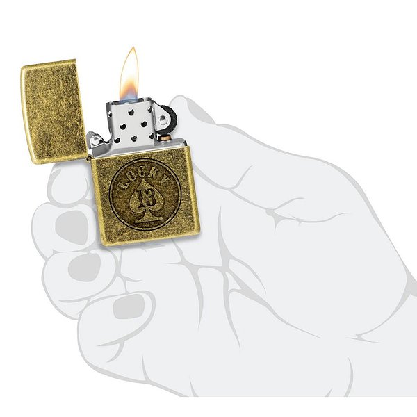 Zippo Зажигалка Lucky 13 Design 47148 47148 – изображение 5