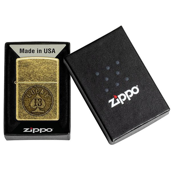 Zippo Зажигалка Lucky 13 Design 47148 47148 – изображение 6