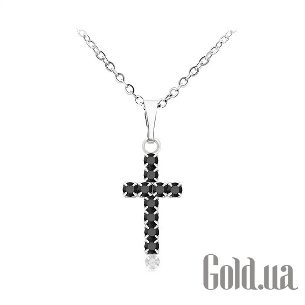 

Женские колье и кулоны Kobi, Стальной, Кулон с цепочкой с кристаллами Swarovski