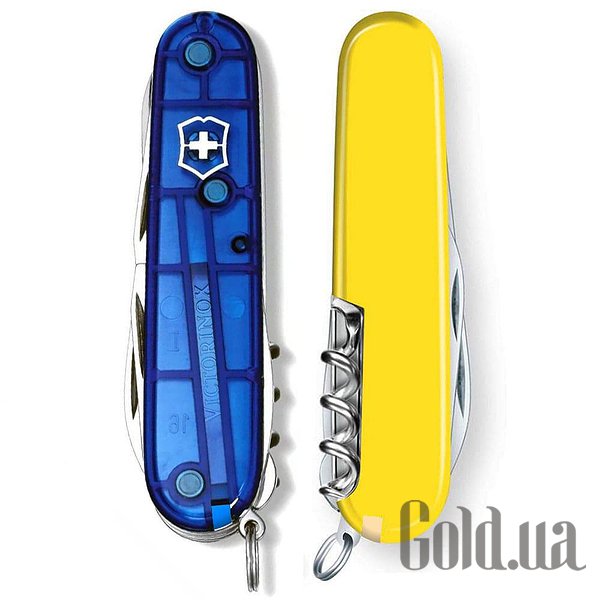 Ніж Victorinox Мультитул Huntsman Ukraine Vx13713.T2.8