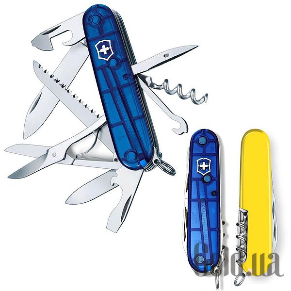 Ніж Victorinox Мультитул Huntsman Ukraine Vx13713.T2.8