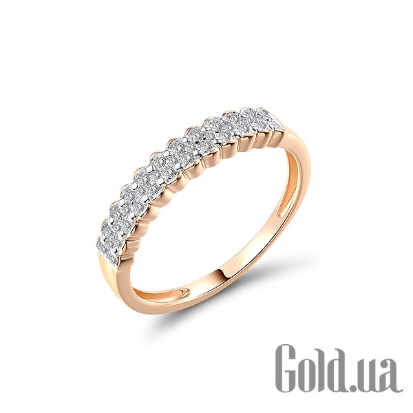 

Обручальное кольцо Lurie Jewelry, Золотое обручальное кольцо с бриллиантами, 16