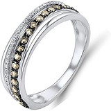 Женское золотое кольцо с бриллиантами, 1602873