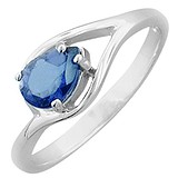 Женское серебряное кольцо с иолитом, 1612601