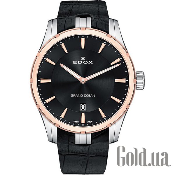 

Швейцарские часы Edox, Мужские часы Grand Ocean Ultra Slim 56002 357RC NIR