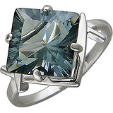 Женское серебряное кольцо с горным хрусталем, 1636921
