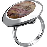 Женское серебряное кольцо с яшмой, 1638457