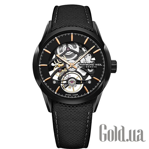 

Швейцарские часы Raymond Weil, Мужские часы Freelancer Automatic Skeleton 2785-BC5-20001