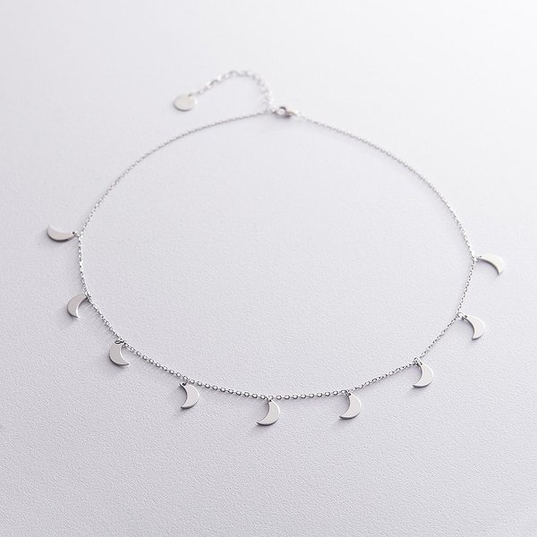 Серебряное колье