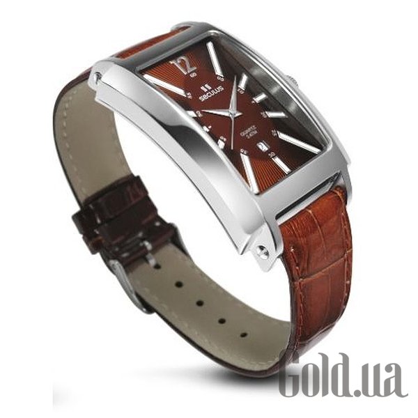 Купить Seculus 4476.1.505 ss case, brown dial, brown leather (4476.1.505 ss case, brown dial, brown leather )