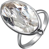 Женское серебряное кольцо с горным хрусталем, 1636410