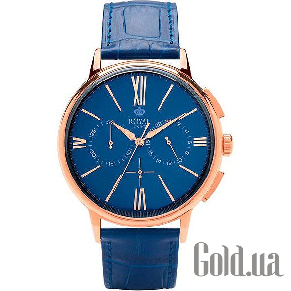 

Мужские часы Royal London, Мужские часы Classic Chronograph 41370-09