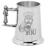 English Pewter Кружка пивная «Твоя страна нуждается в тебе!», 1659450