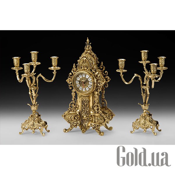 

Настольные часы Virtus, Набор часы + 2 канделябра 5160 - 4052SET