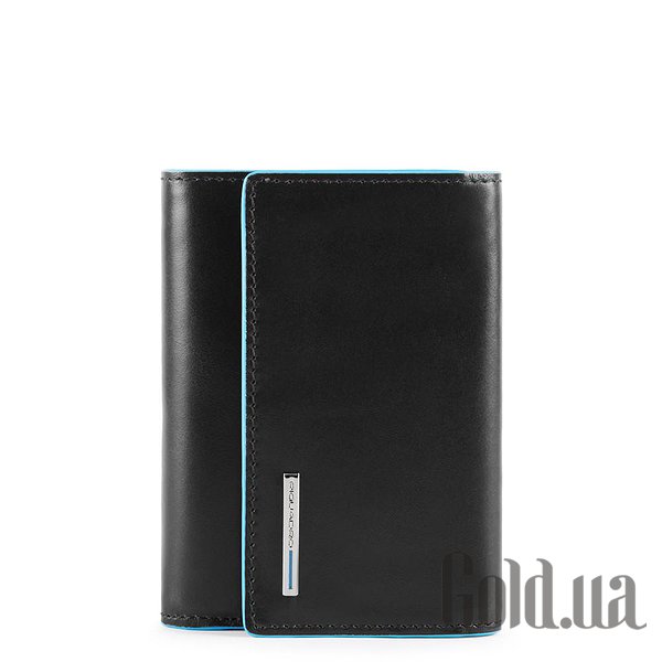 

Бумажник Piquadro, Черный, Портмоне Blue Square PD5216B2R_N