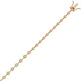 Жіночий золотий браслет з діамантами, 1555771