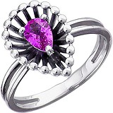 Женское серебряное кольцо с аметистом, 1618491
