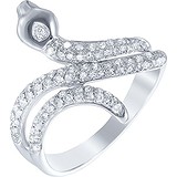 Женское золотое кольцо с бриллиантами, 1654843