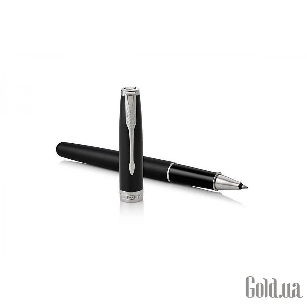 Parker Ручка-роллер Sonnet 17 Matte Black Lacquer CT RB 84 922 84 922 – изображение 2