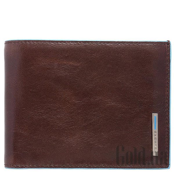 

Бумажник Piquadro, Коричневый, Портмоне BL Square PU257B2R_MO